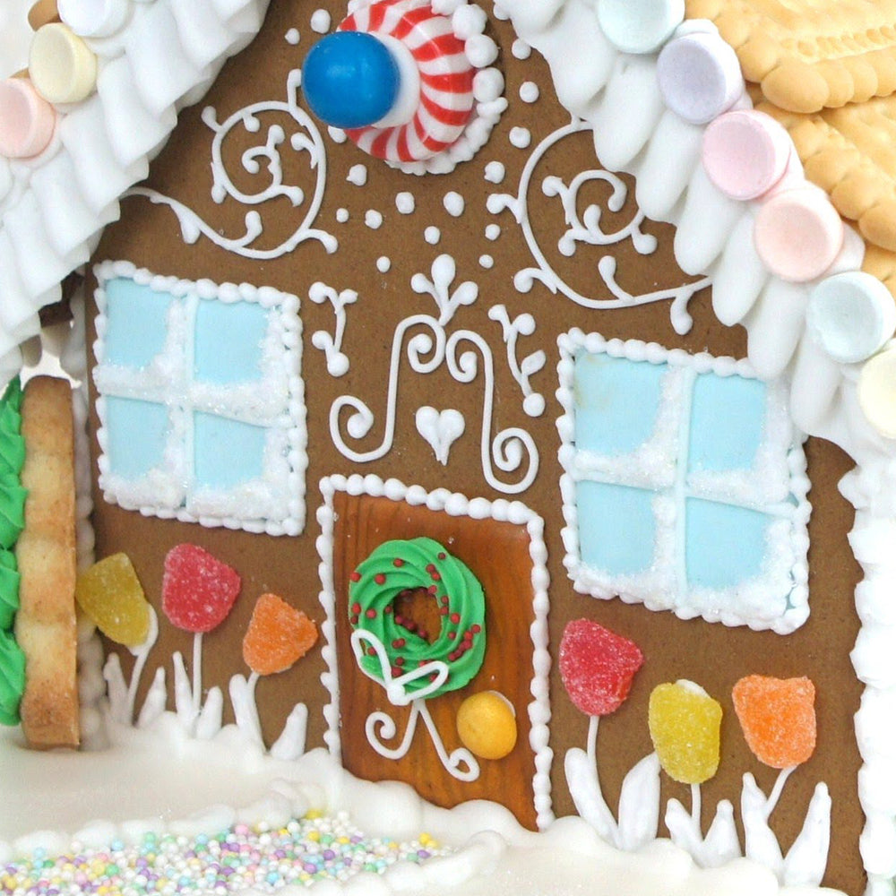 Anna's Incense gingerbread house
